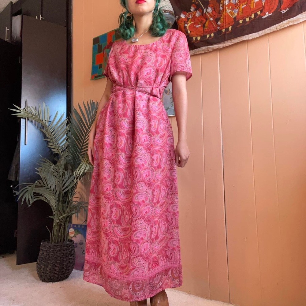 Pink dress